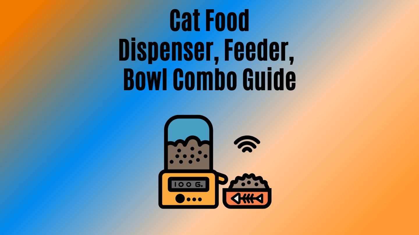 Cat Food Dispenser, Feeder, Feeding Station & Bowl Combo Guide