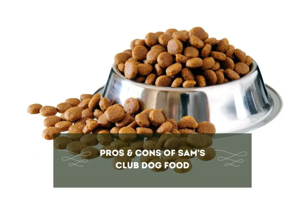Pros & Cons of Sam's Club Dog Food